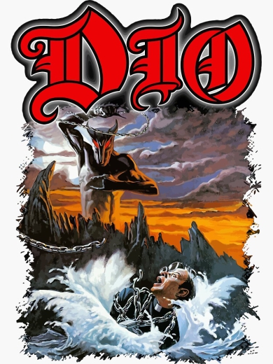 DIO Motiv 1 Anstecker mit Sicherheitsnadel Ø 25mm