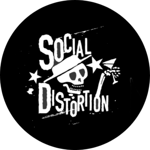 Sammler-Edition Social Distortion 13 Anstecker Ø 25mm + FlaschenöffnerØ 55mm