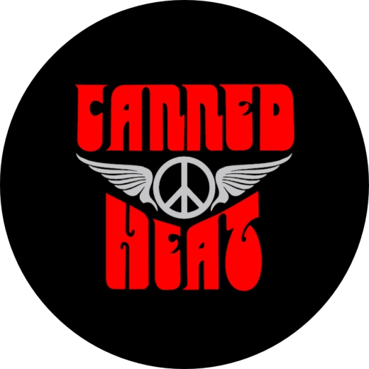 Canned Heat Motiv 1 Anstecker mit Sicherheitsnadel Ø 25mm