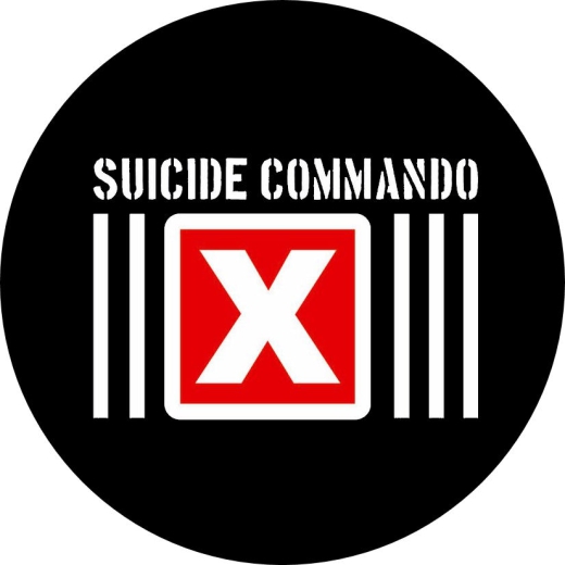 Suicide Commando Motiv 1 Anstecker mit Sicherheitsnadel Ø 25mm
