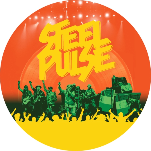 Steel Pulse Motiv 1 Anstecker mit Sicherheitsnadel Ø 25mm