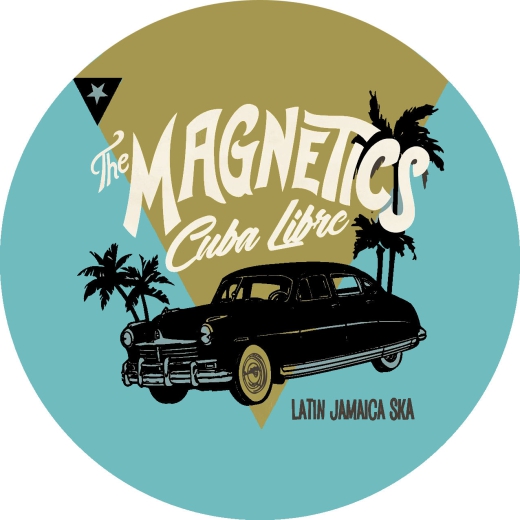 Magnetics, The Magnetics Motiv 6 Anstecker mit Sicherheitsnadel Ø 25mm