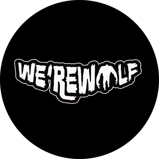 We'rewolf Motiv 1 Anstecker mit Sicherheitsnadel Ø 25mm