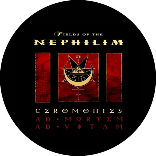 Fields Of The Nephilim Motiv 4 Anstecker mit Sicherheitsnadel Ø 25mm