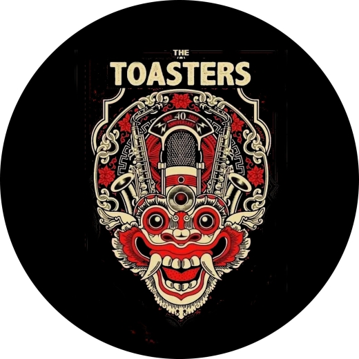 Toasters, The Toasters Motiv 3 Anstecker mit Sicherheitsnadel Ø 25mm