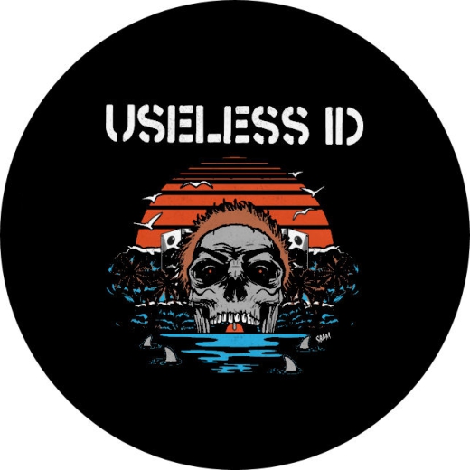 Useless ID Motiv 2 Anstecker mit Sicherheitsnadel Ø 25mm