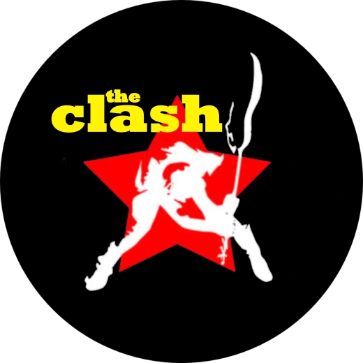 Clash, The Clash Motiv 03 Anstecker mit Sicherheitsnadel Ø 25mm