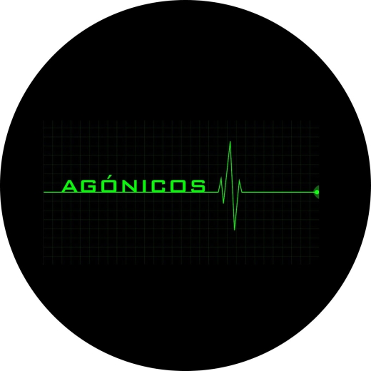 Agónicos Motiv 1 (Argentinien) Anstecker mit Sicherheitsnadel Ø 25 mm