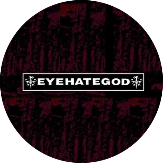 Eyehategod Eye Hate God Motiv 1 Anstecker mit Sicherheitsnadel Ø 25 mm