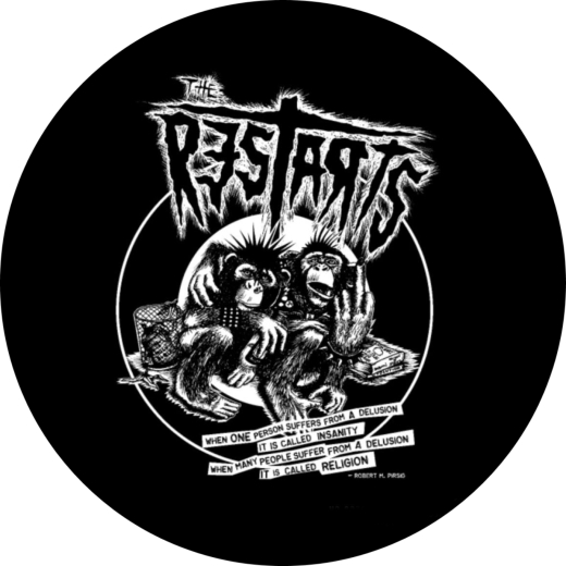 Restarts, The Restarts Anstecker mit Sicherheitsnadel Ø 25mm