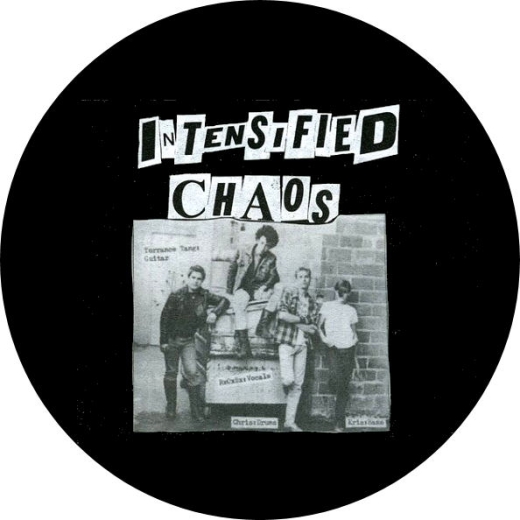 Intensified Chaos Motiv 1 Anstecker mit Sicherheitsnadel Ø 25 mm