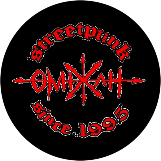 Omixli ΟΜΙΧΛΗ Motiv 3 Anstecker mit Sicherheitsnadel Ø 25 mm