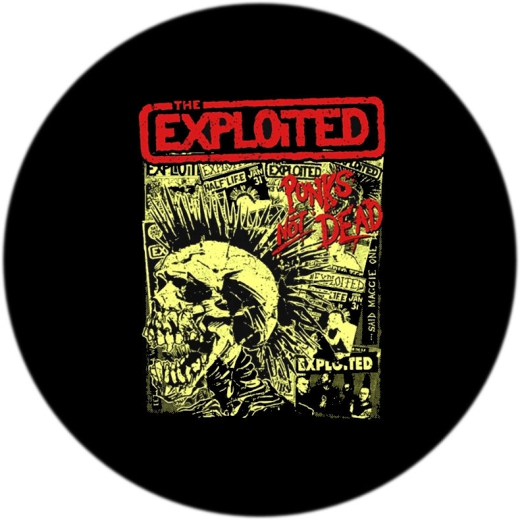 Exploited, The Exploited Motiv H Anstecker mit Sicherheitsnadel Ø 25mm