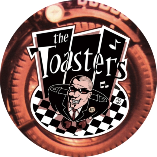 Toasters, The Toasters Motiv 1 Anstecker mit Sicherheitsnadel Ø 25mm