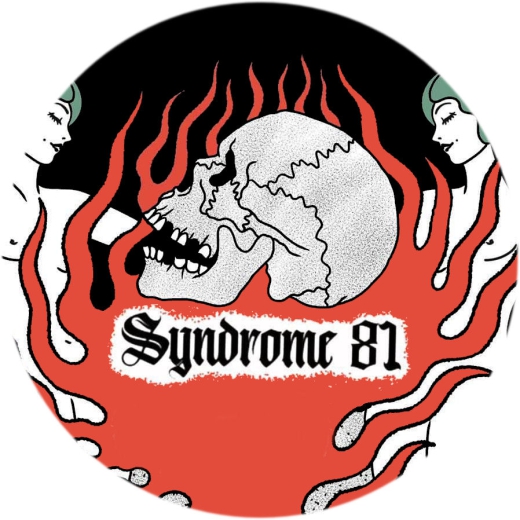 Syndrome 81 Motiv 1 Anstecker mit Sicherheitsnadel Ø 25 mm