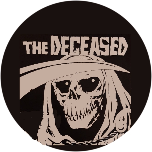 Deceased, The Deceased (DK) Motiv 2 Anstecker mit Sicherheitsnadel Ø 25mm