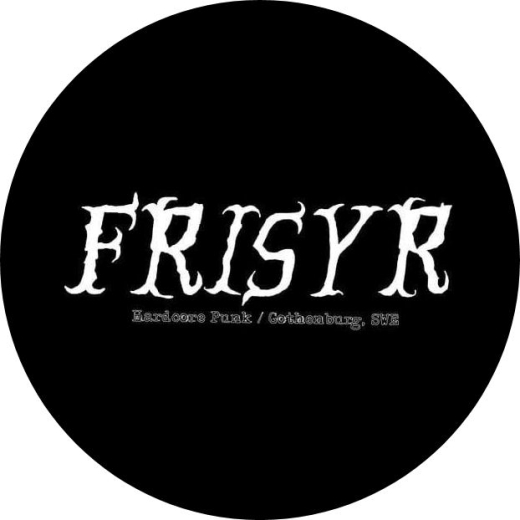 Frisyr Motiv 1 Anstecker mit Sicherheitsnadel Ø 25 mm