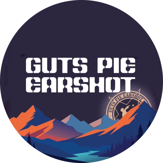 Guts Pie Earshot Motiv 2 Anstecker mit Sicherheitsnadel Ø 25 mm