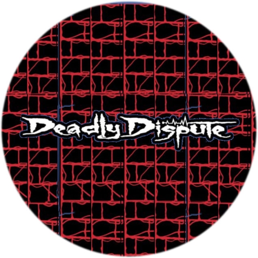 Deadly Dispute Motiv 1 Anstecker mit Sicherheitsnadel Ø 25 mm