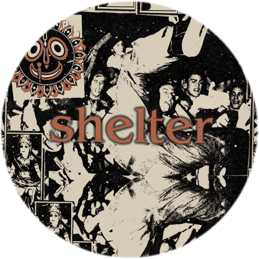 Shelter Motiv 1 Anstecker mit Sicherheitsnadel Ø 25 mm