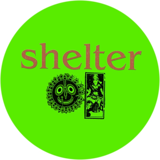 Shelter Motiv 3 Anstecker mit Sicherheitsnadel Ø 25 mm