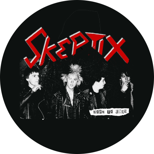 Skeptix Motiv 1 Anstecker mit Sicherheitsnadel Ø 25 mm