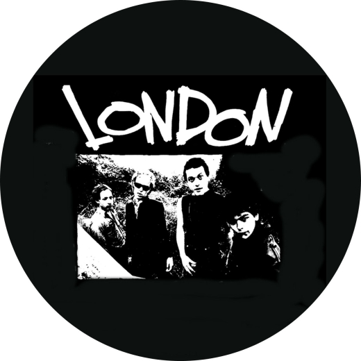 London Motiv 1 Anstecker mit Sicherheitsnadel Ø 25 mm