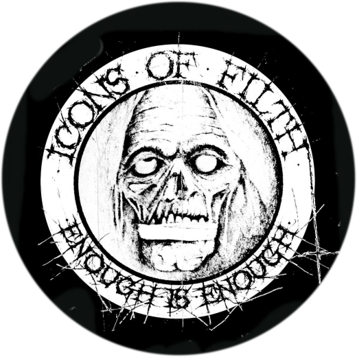 Icons Of Filth Motiv 4 Anstecker mit Sicherheitsnadel Ø 25 mm