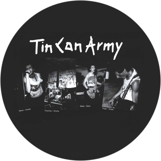 Tin Can Army Motiv 1 Anstecker mit Sicherheitsnadel Ø 25 mm