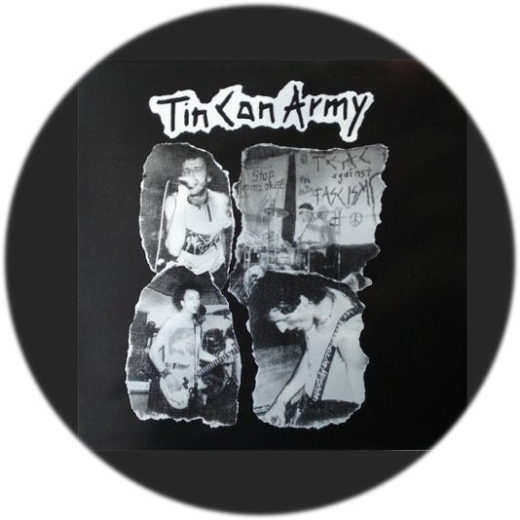Tin Can Army Motiv 2 Anstecker mit Sicherheitsnadel Ø 25 mm