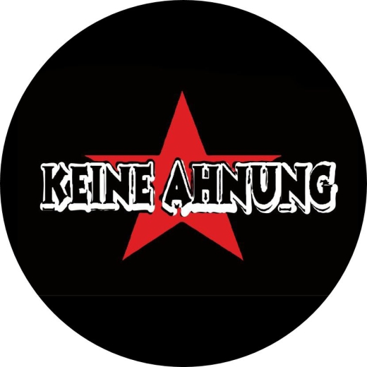 Keine Ahnung Motiv 1 Anstecker mit Sicherheitsnadel Ø 25 mm