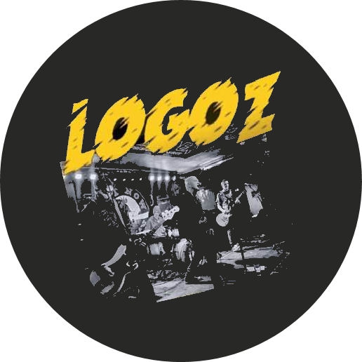 Logoz Motiv 1 Anstecker mit Sicherheitsnadel Ø 25 mm