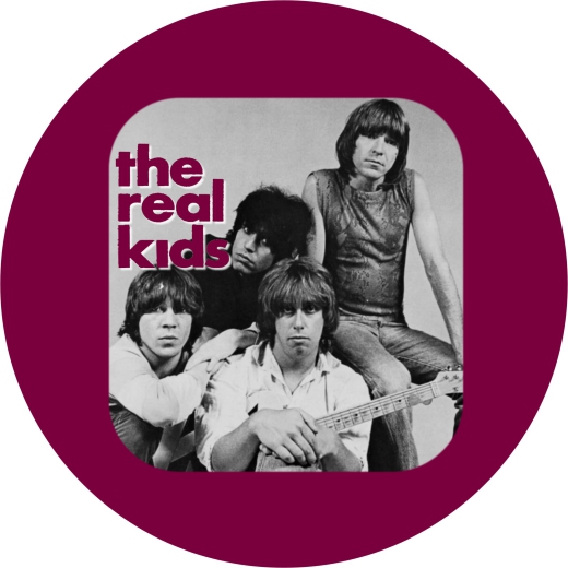 Real Kids, The Real Kids Motiv 1 Anstecker mit Sicherheitsnadel Ø 25 mm