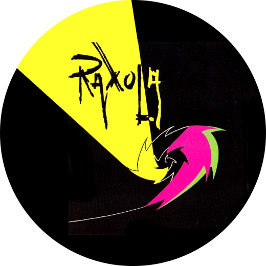 Raxola Motiv 1 Anstecker mit Sicherheitsnadel Ø 25 mm