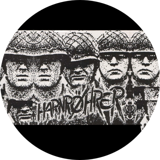 Harnröhrer Motiv 1 Anstecker mit Sicherheitsnadel Ø 25 mm