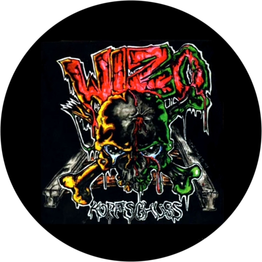 Wizo Motiv 1 Anstecker mit Sicherheitsnadel Ø 25 mm