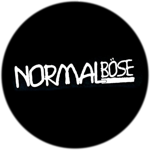 Normal Böse Motiv 1 Anstecker mit Sicherheitsnadel Ø 25 mm