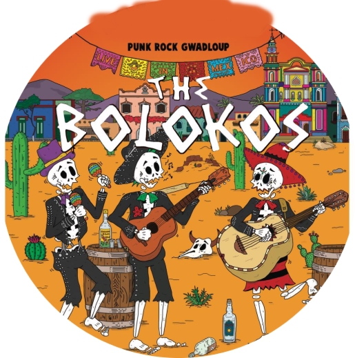 Bolokos, The Bolokos Motiv 1 Anstecker mit Sicherheitsnadel Ø 25 mm