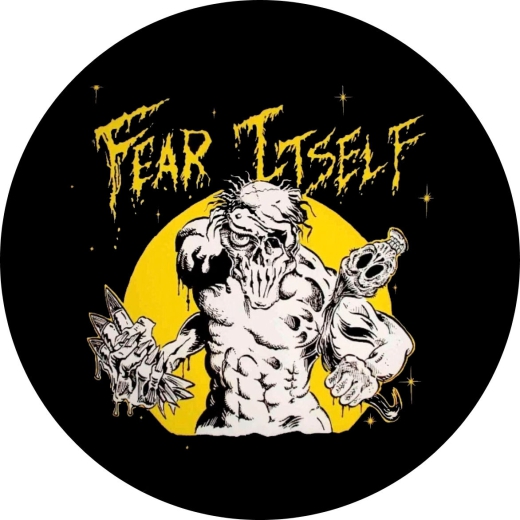Fear Itself Motiv 1 Anstecker mit Sicherheitsnadel Ø 25 mm