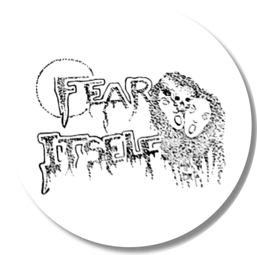 Fear Itself Motiv 2 Anstecker mit Sicherheitsnadel Ø 25 mm