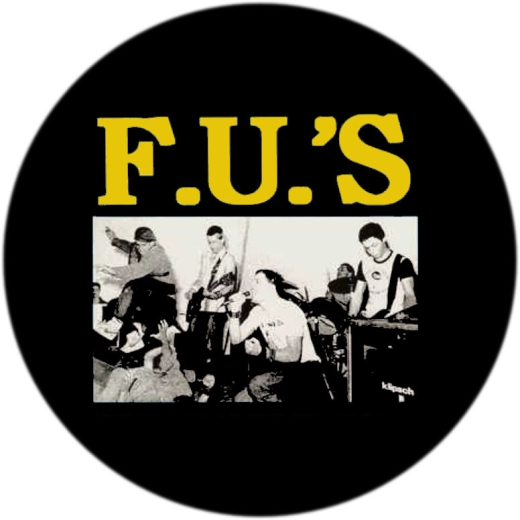 F.U.´s, The F.U.´s Motiv 2 Anstecker mit Sicherheitsnadel Ø 25 mm