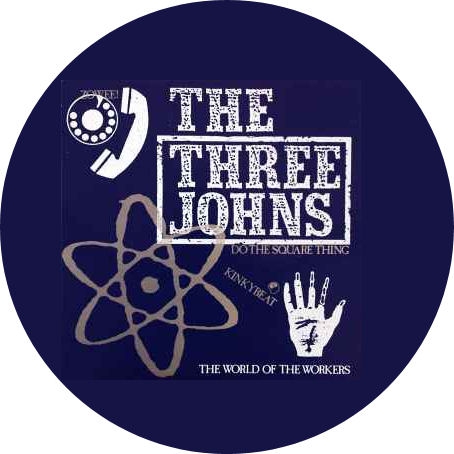 Three Johns, The Three Johns Motiv 1 Anstecker mit Sicherheitsnadel Ø 25 mm