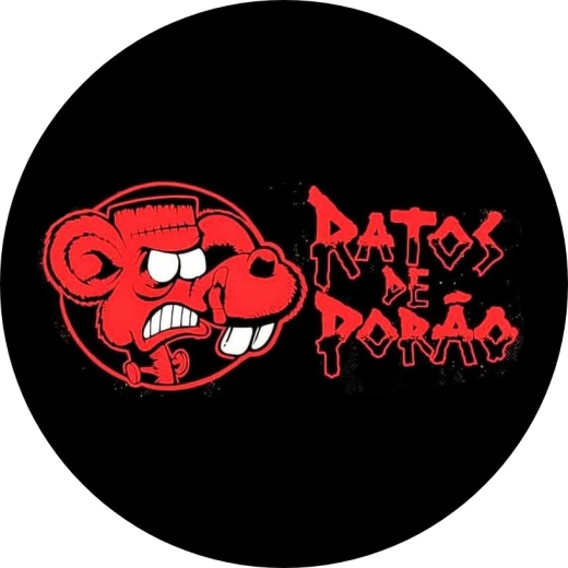 Ratos de Porão Motiv 5 Anstecker mit Sicherheitsnadel Ø 25 mm