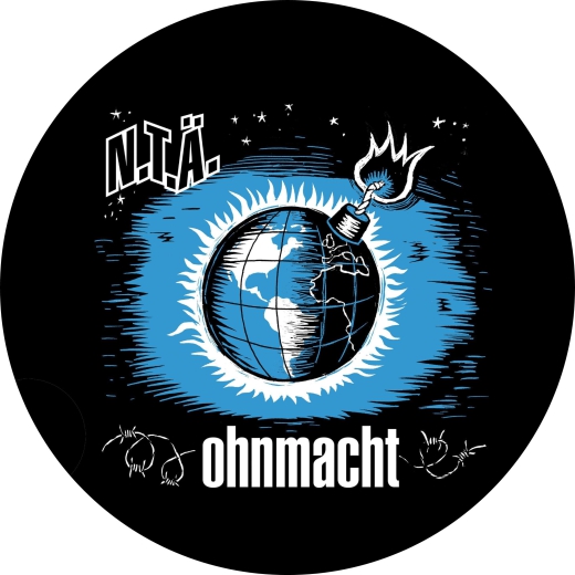 N.T.Ä. Motiv 1 Anstecker mit Sicherheitsnadel Ø 25 mm