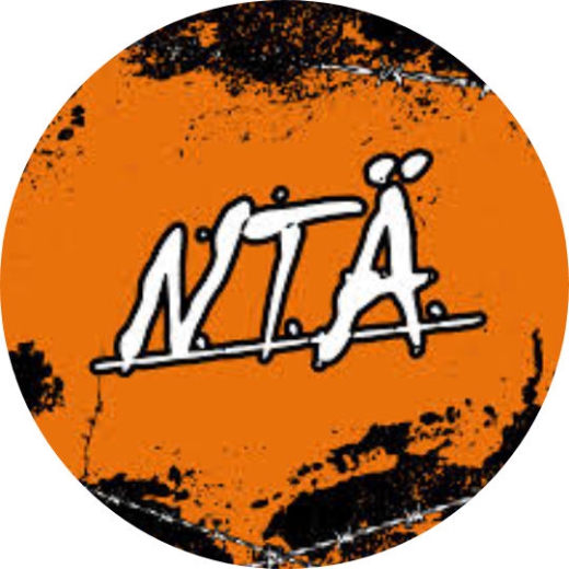 N.T.Ä. Motiv 4 Anstecker mit Sicherheitsnadel Ø 25 mm