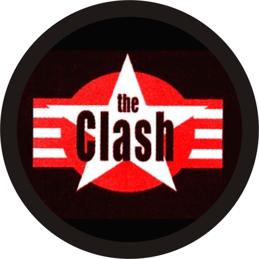 Clash, The Clash Motiv K Anstecker mit Sicherheitsnadel Ø 25mm