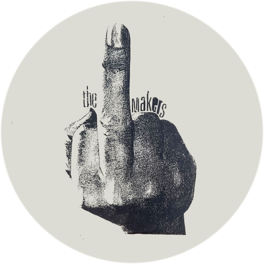 Makers, The Makers Motiv 1 Anstecker mit Sicherheitsnadel Ø 25 mm