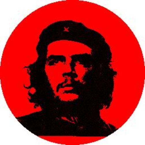 Che Guevara Motiv 1 Anstecker mit Sicherheitsnadel Ø 25mm