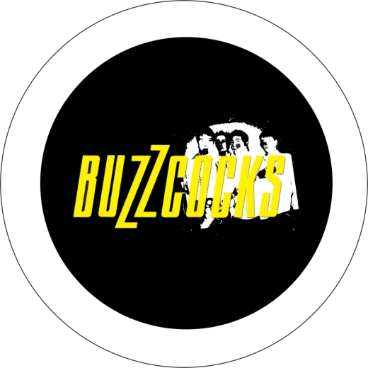 Buzzcocks Motiv 11 Anstecker mit Sicherheitsnadel Ø 25mm