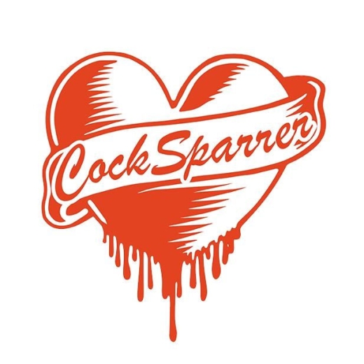 Cock Sparrer Motiv 4 Anstecker mit Sicherheitsnadel Ø 25 mm